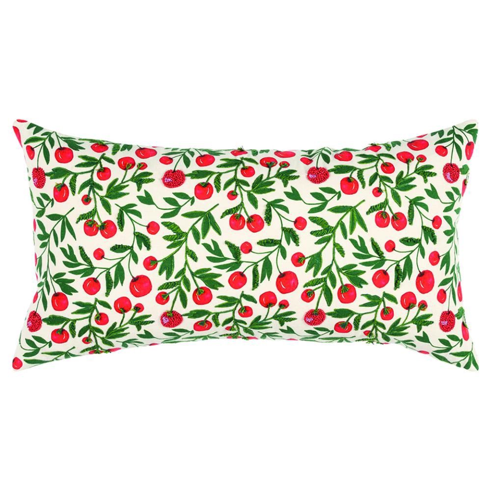 T-17339 Multi Colored Fruit Tree Pillow