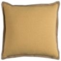 T-11029 Yellow with Tan Trim Pillow