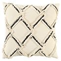 T-17559 Natural With X Pattern Pillow