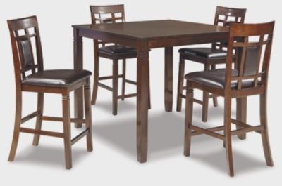 Bennox 5pc Counter Height Dining Set