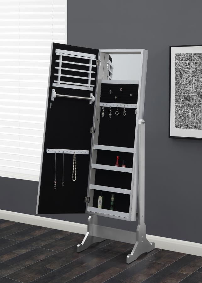 Moore Cheval Mirror w/ Jewelry Storage