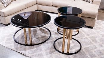 Hannerly 3pc Coffee Table and End table