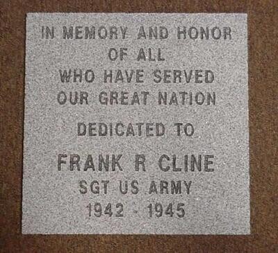 8" x 8" Commemorative Paver (Text Only)