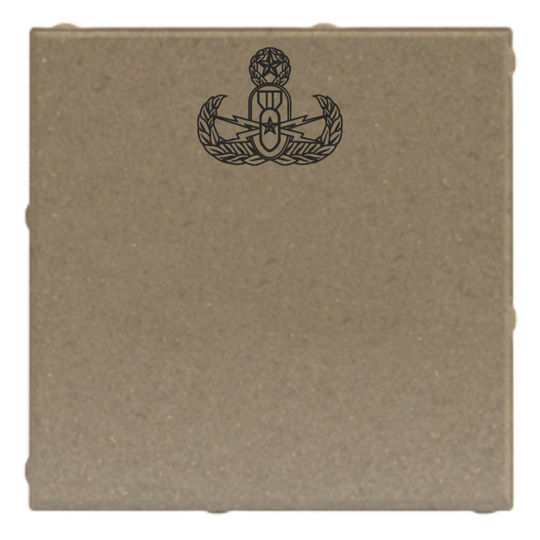 8&quot; x 8&quot; Commemorative Paver (With Badge)