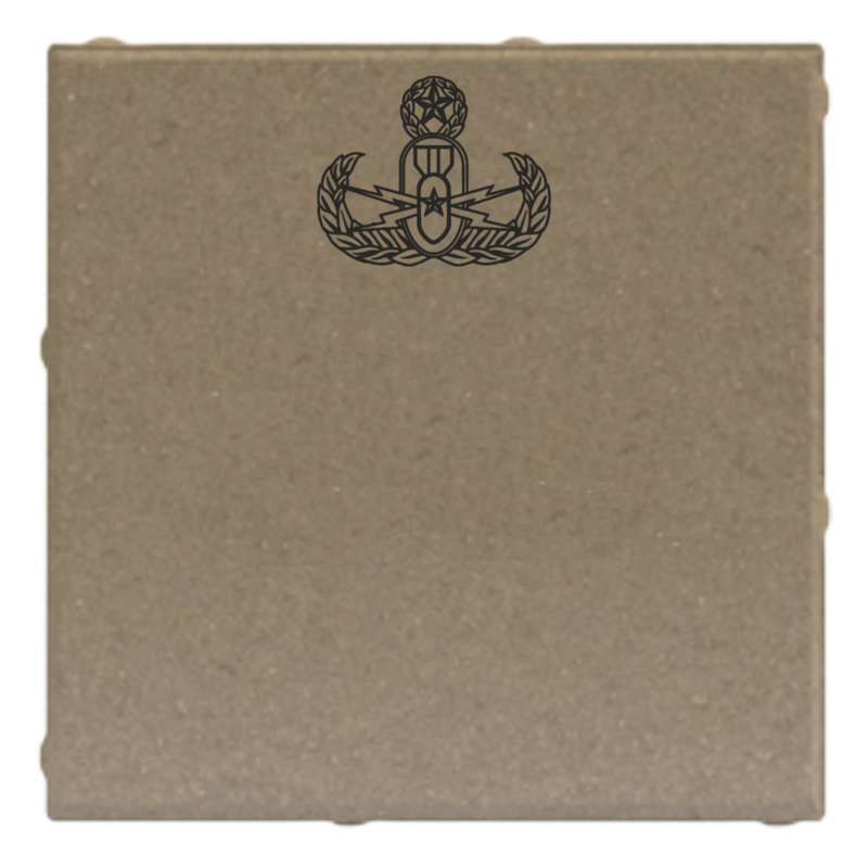 8&quot; x 8&quot; Commemorative Paver (With Badge)