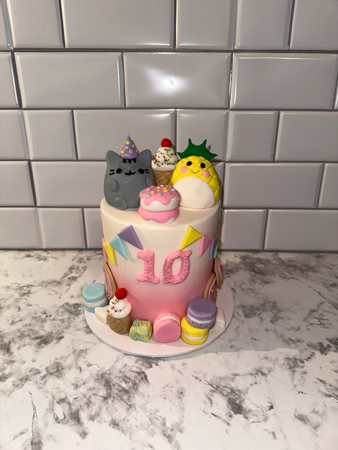 5&quot; Mini Fondant Cake
