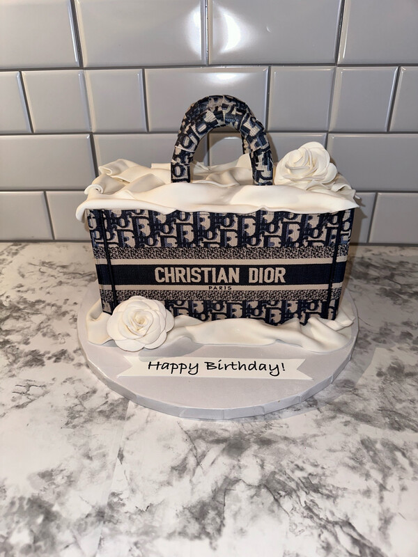 Designer Purse Cake