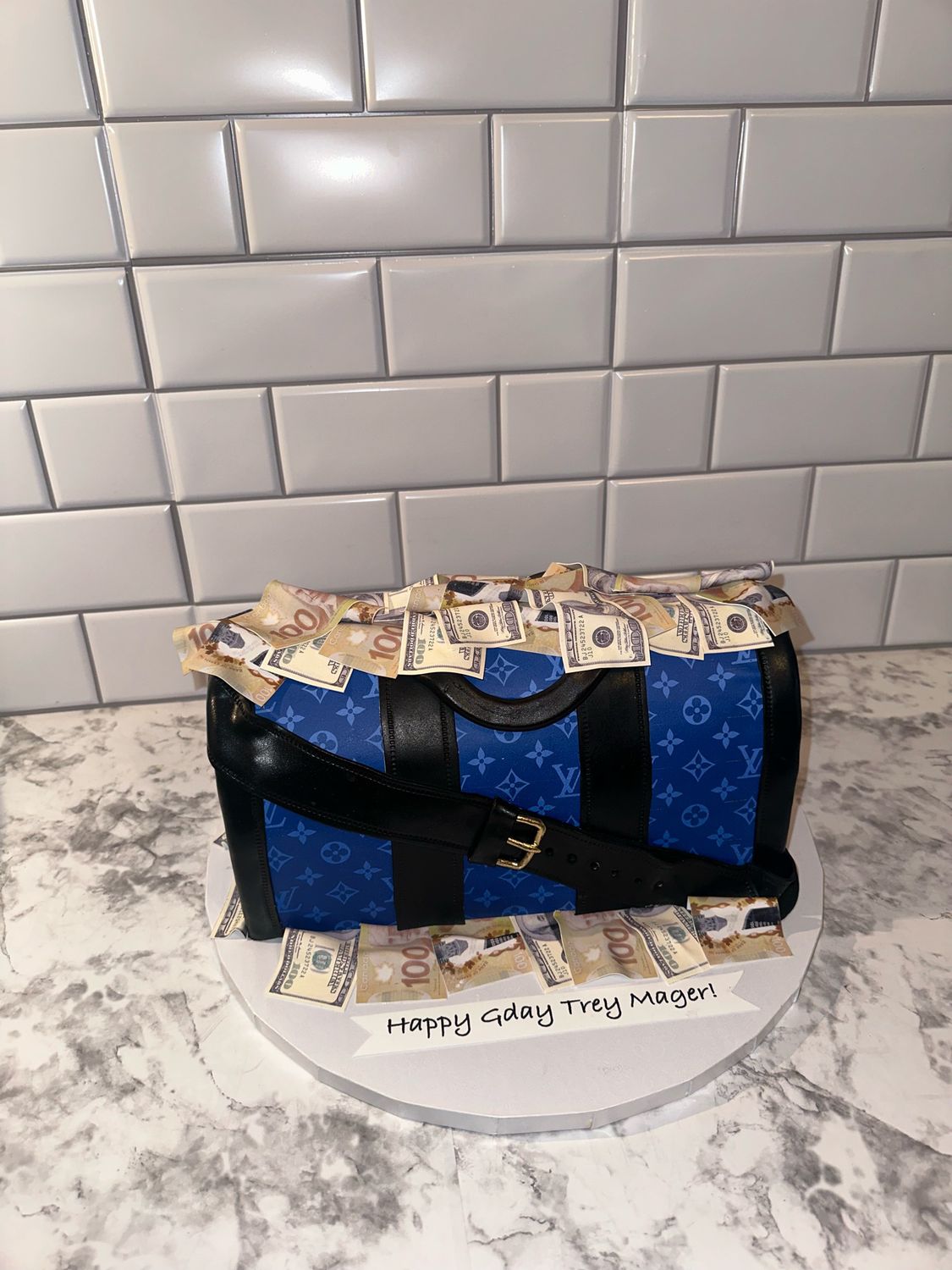 Duffle Bag Cake