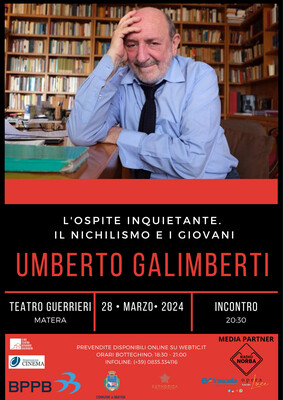 Umberto Galimberti "L'OSPITE INQUIETANTE. Il Nichilismo e i Giovani"