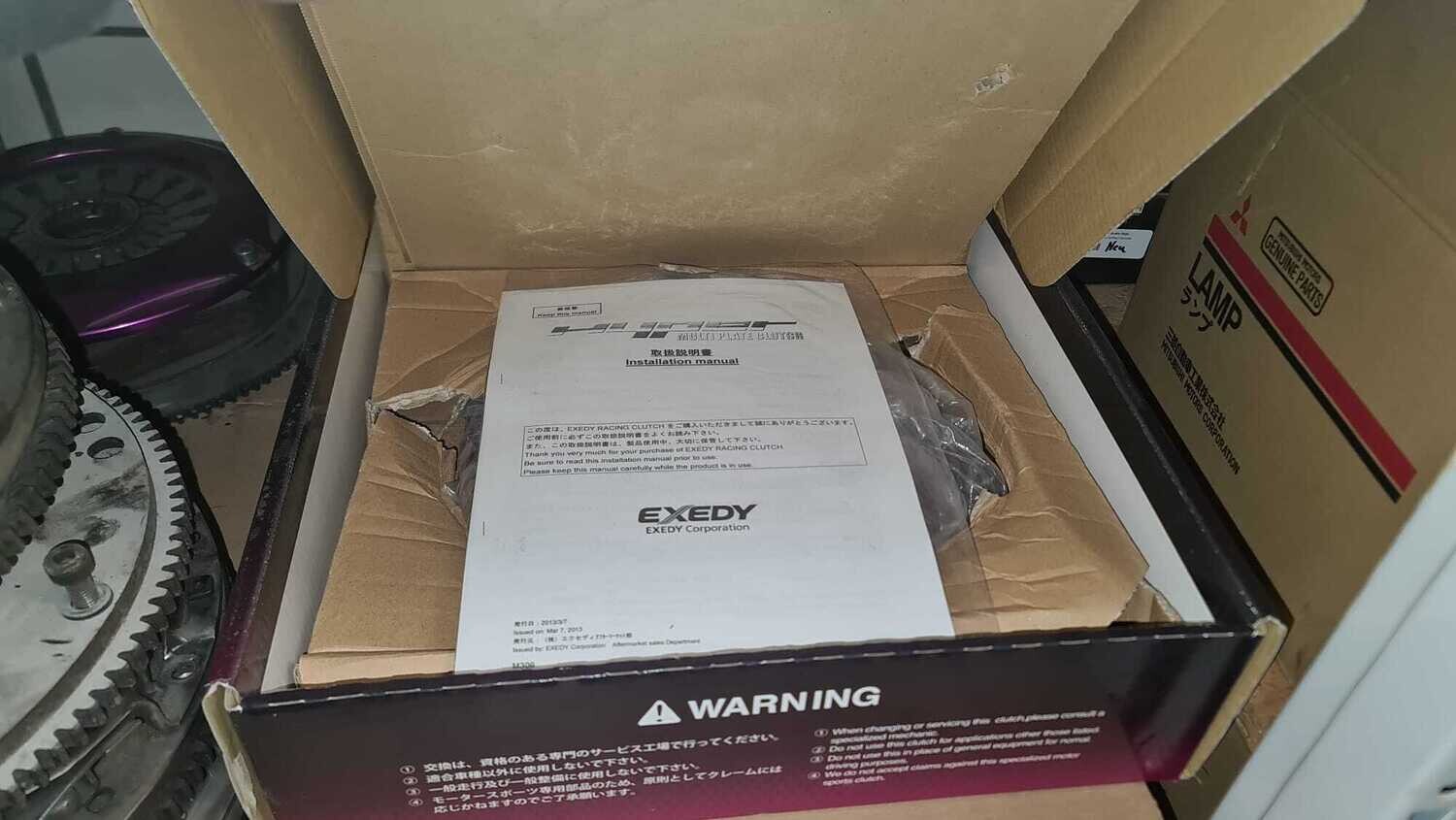 Exedy 2 Scheiben HD Kupplung für Mitsubishi Evo 4-9 ​MM022HD