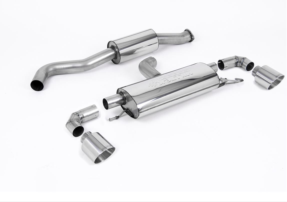 MILLTEK SPORTAUSPUFFANLAGE (ECE) TOYOTA YARIS GR + CIRCUIT PACK