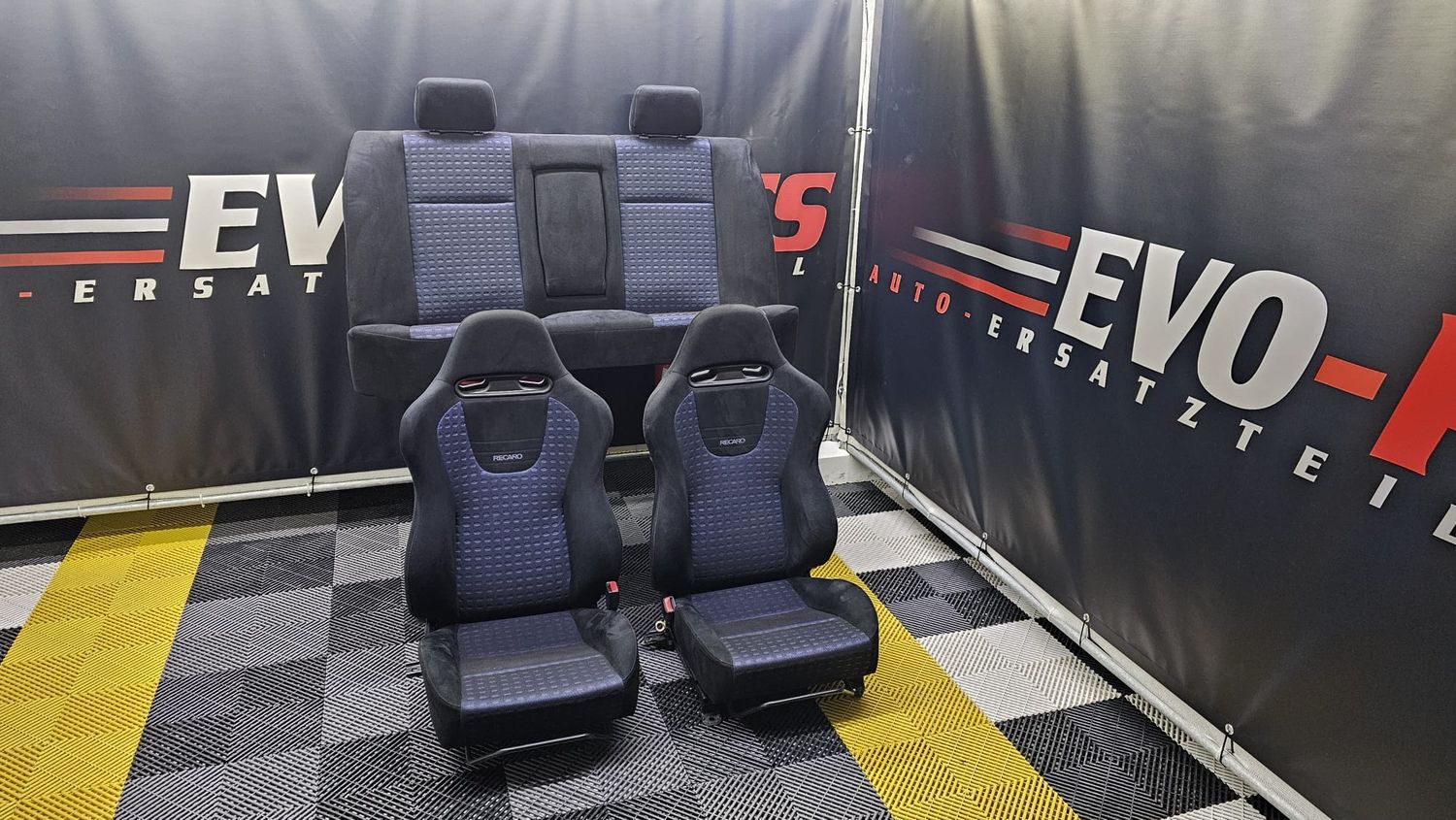 Innenausstattung - Mitsubishi Evo 8 Recaro Interieur