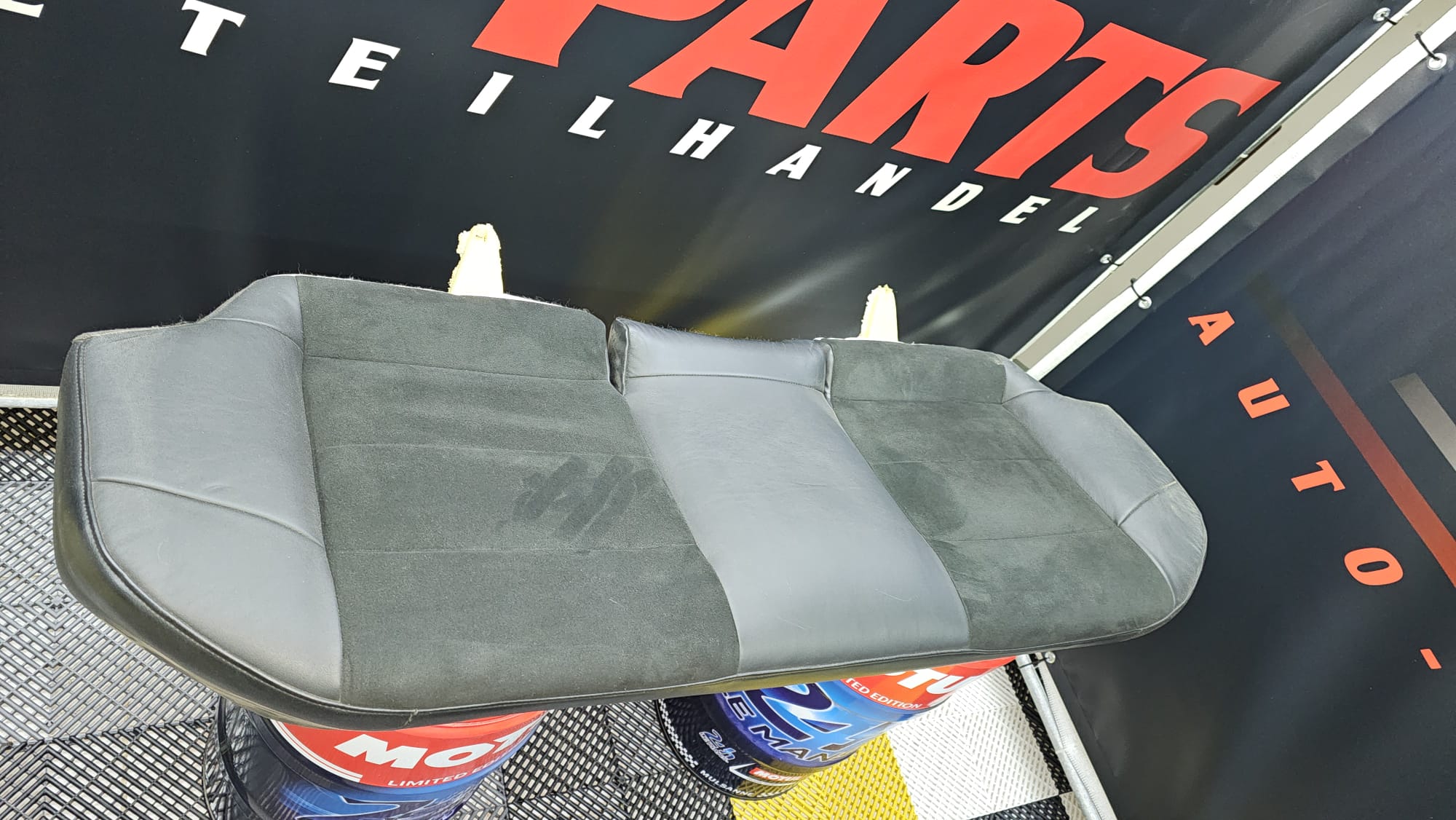 Innenausstattung - Mitsubishi Evo 9 GSR Sitzpolster Leder/Alcantara