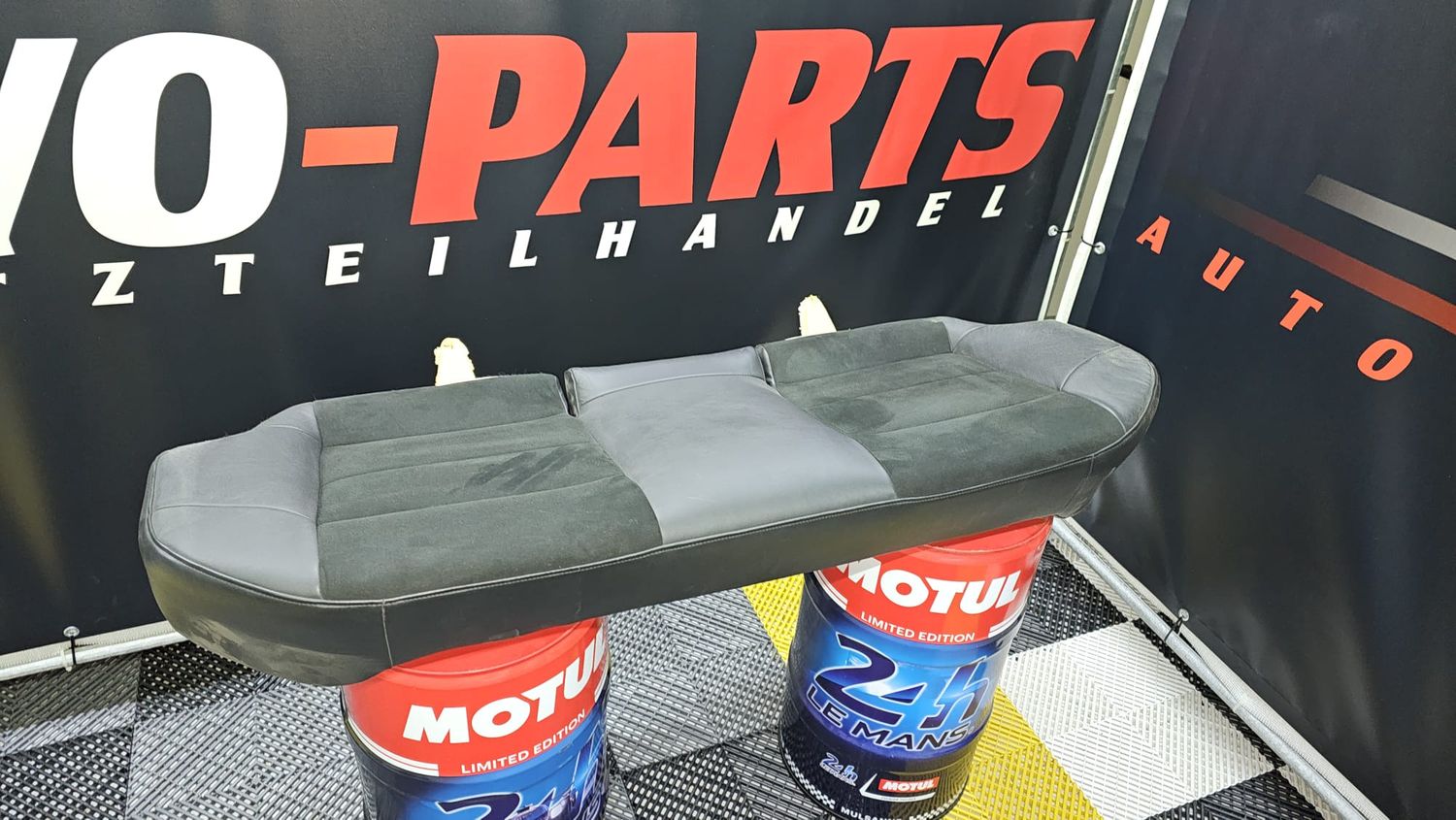 Innenausstattung - Mitsubishi Evo 9 GSR Sitzpolster Leder/Alcantara