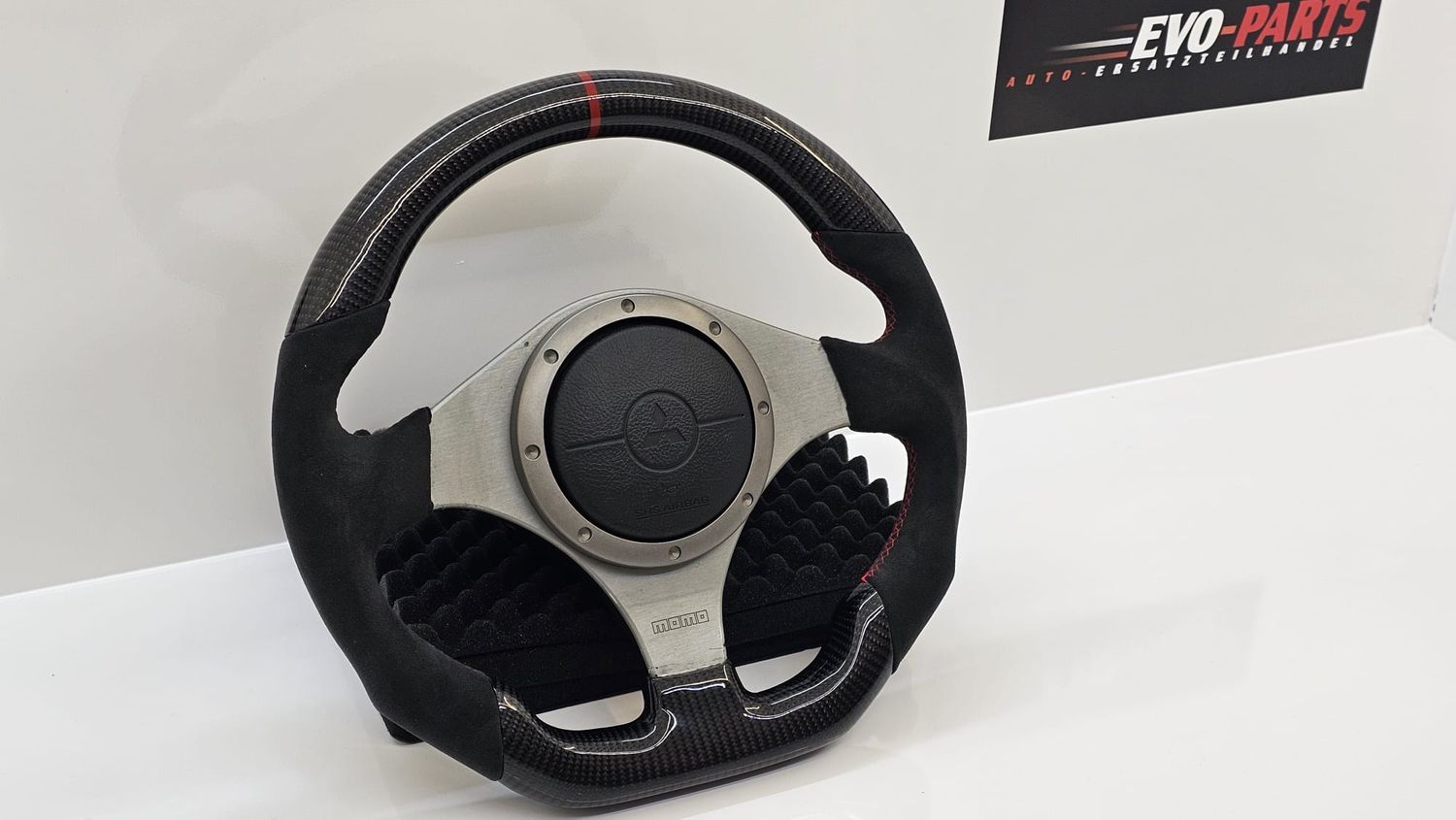 Lenkrad - Mitsubishi Evo 7 GSR Steering Wheel Refurbished Complete