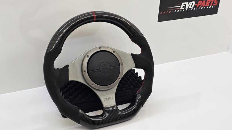 Lenkrad - Mitsubishi Evo 7 GSR Steering Wheel Refurbished Complete