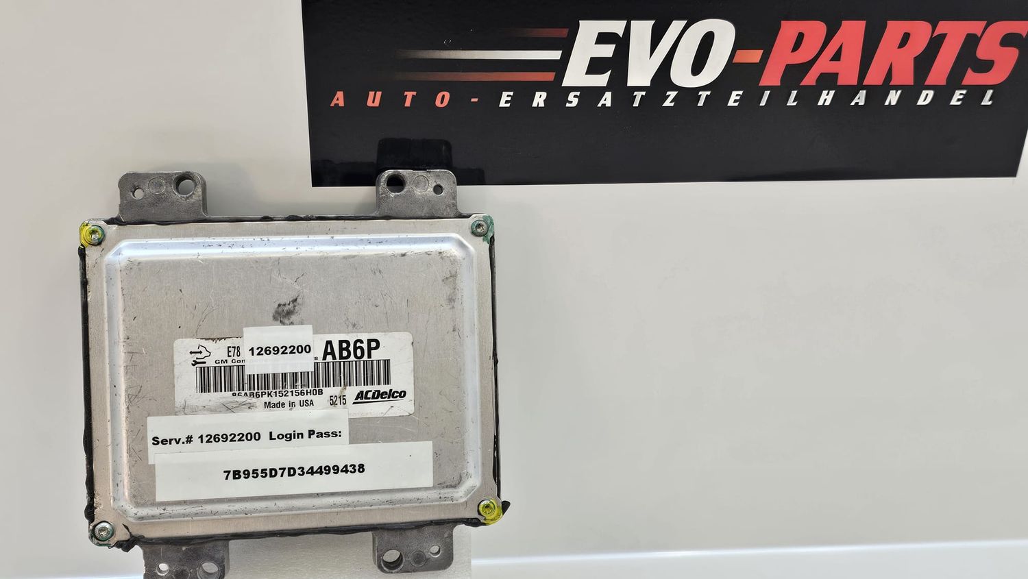 Opel/Vauxhall/GM AC Delco E78 ECU 12692200 Benzin Motoren