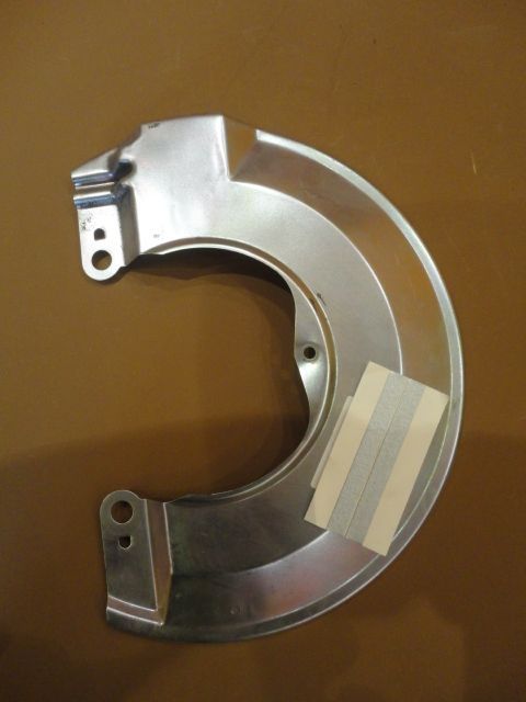 4605A531/MR569183 - Staubschutzblech VA links - gebraucht