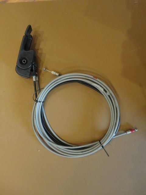 5930A005 + 5930A007 + 5943A013 (SET) - Griff + Seilzug - Neuwertig