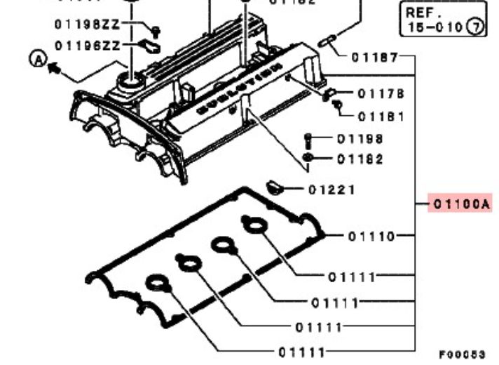 1035A631 - Ventildeckel kpl.  - NEU