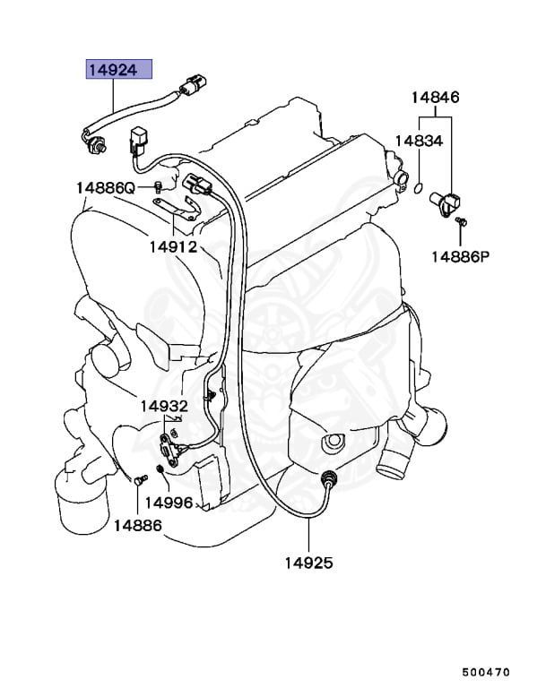 MD197065 - Klopfsensor - NEU