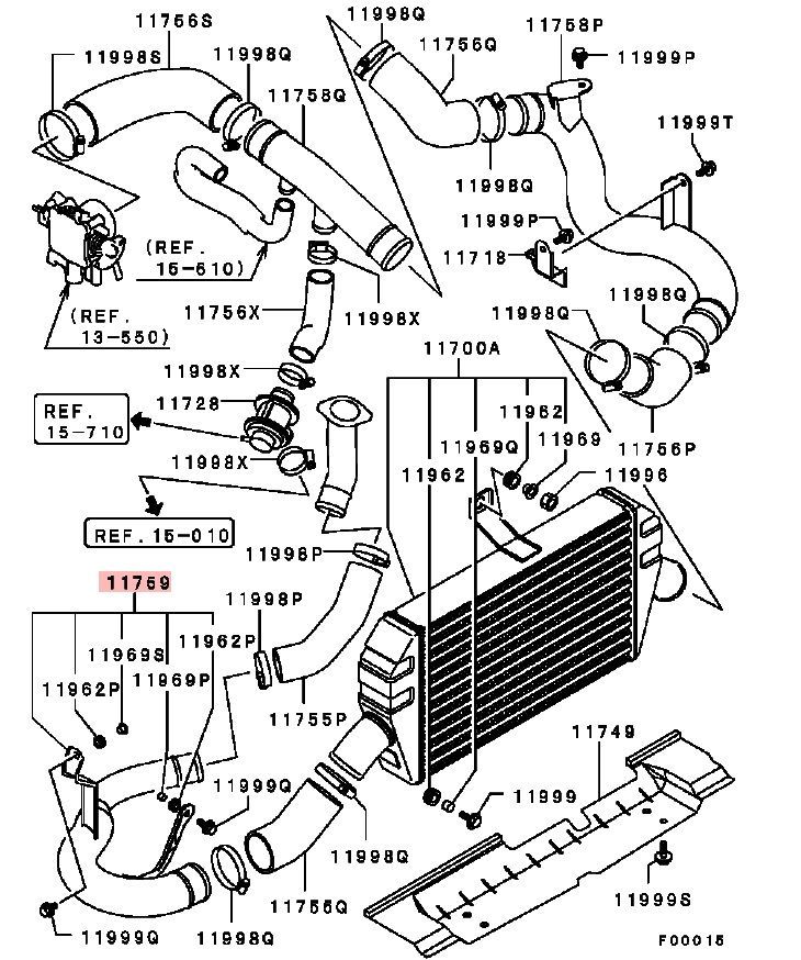 MR570604 - ​Ladeluftrohr - NEU