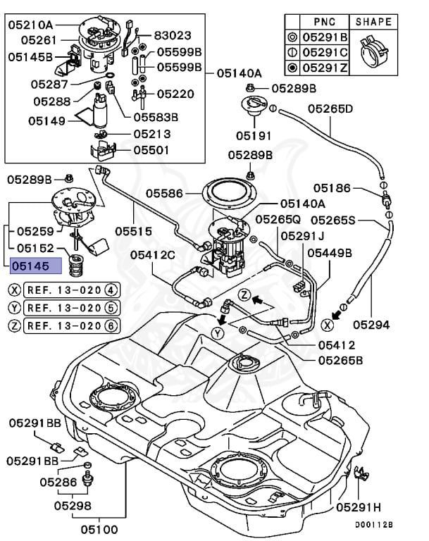 MN120151 - Tankgeber - NEU MN120151 - Tankgeber - NEU