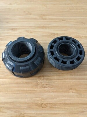 3/4" SCH80 Union FPT x FPT Fitting