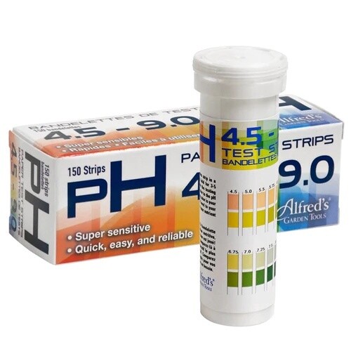 Alfred's Paper Test Strips (150 strips)