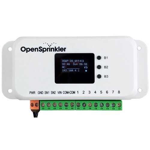 Open Sprinkler OS3.0 AC Powered WIFI w/ Adapter
