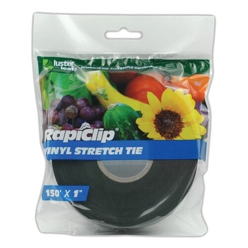 Luster Leaf Rapiclip Vinyl 1" Stretch Tie Extra Wide 150'