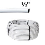 Netafim 1/2&quot; White/Black Poly (PE) Tubing,  61 PSI (ID 0.60&quot; OD 0.70&quot; Wall 0.05&quot;) By Foot