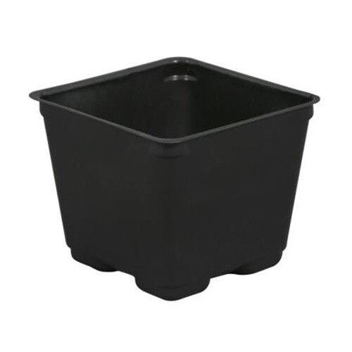 Gro Pro 4&quot; Square Plastic Pots