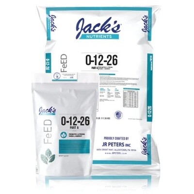 Jacks Nutrients - 0-12-26 Part A