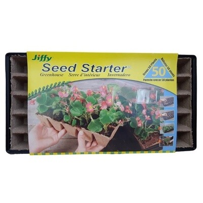 Jiffy-Strips N&#39; Greenhouse - 50 Cell