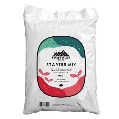 Fraser Valley Soil - Starter Mix (10 and 25 Liter)