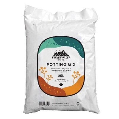 Fraser Valley Soil - Potting Mix (5, 10 and 25 Liter)