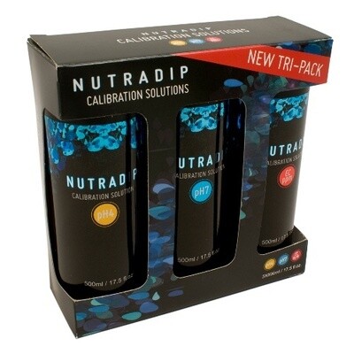 Nutradip Tri-Pack Calibration Kit, x3 500ml Bottles
