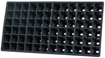72-Cell Square/Deep Plug Flat Insert Tray (Heavy Duty) For 1020 Trays