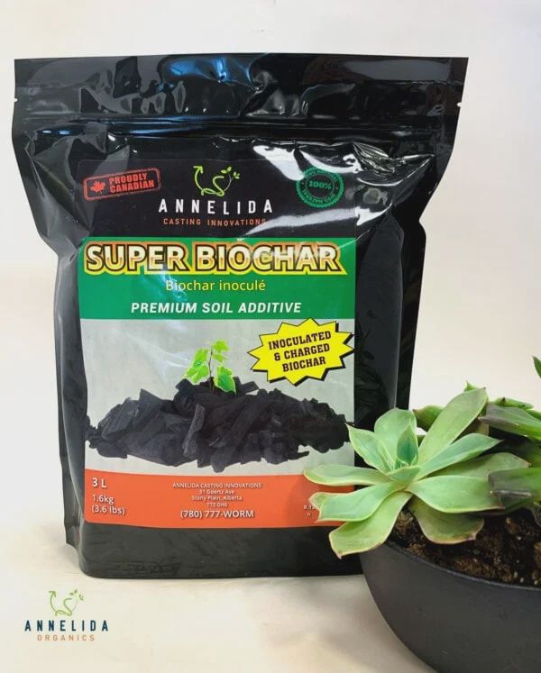 Annelida Super Bio-Char, 3 Liters