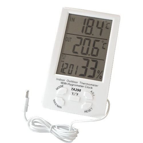 Indoor/Outdoor Numeric Thermo-HygroMeter