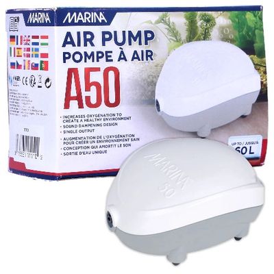 Marina Air Pump 50, Single Outlet (15 Gallon/60 Liter)