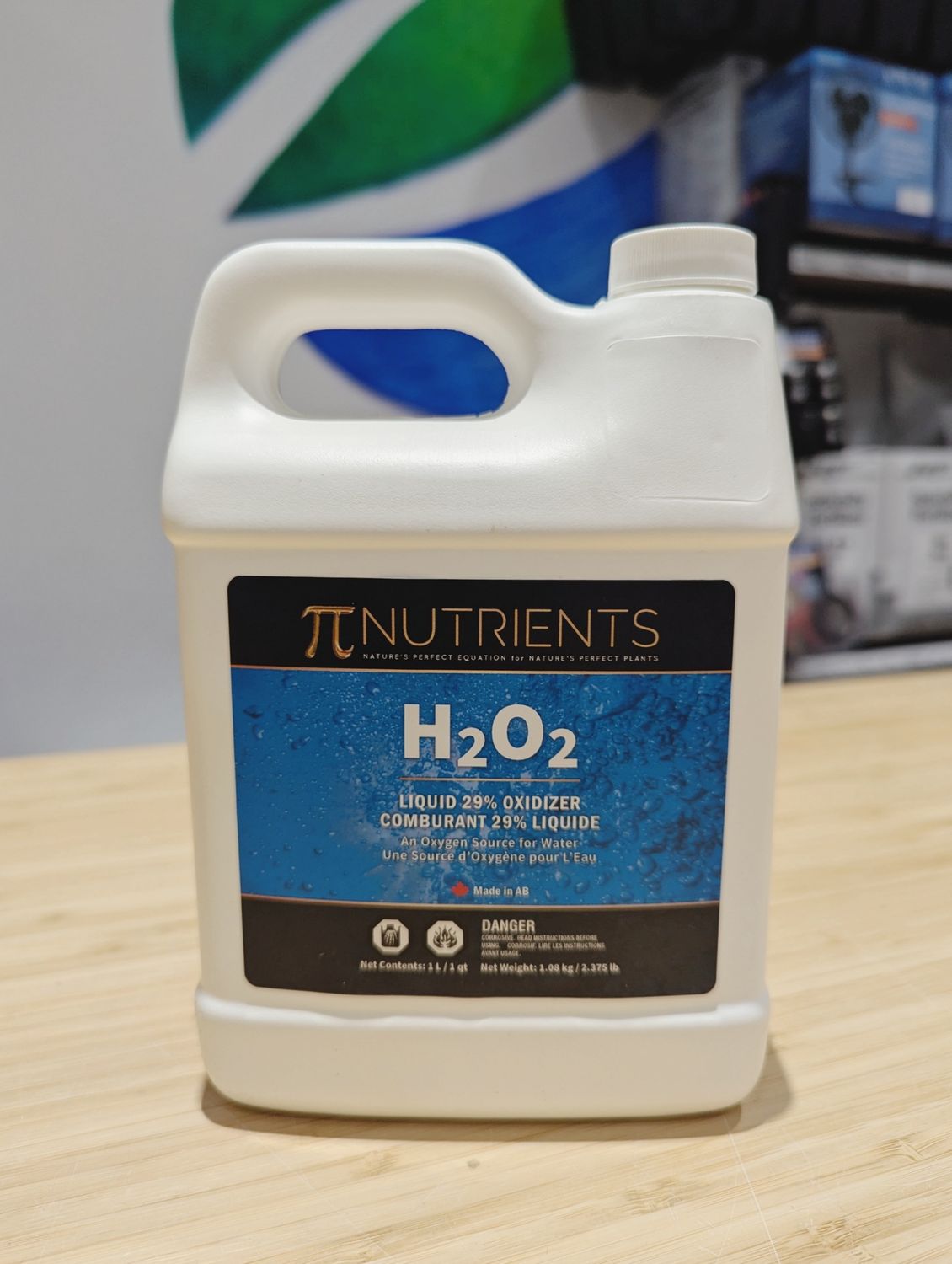 29% Technical Grade H2O2 By PI Nutrients - 23 Liters, Size: 1 Liter