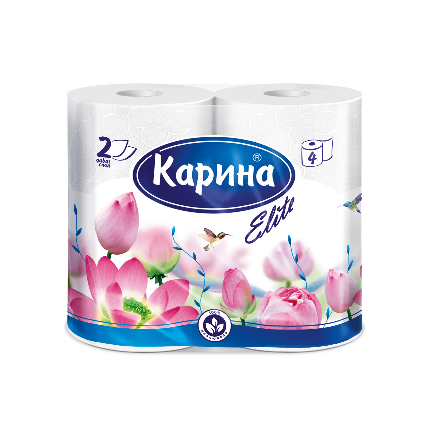 ​Туалетная бумага «Карина-Элит»