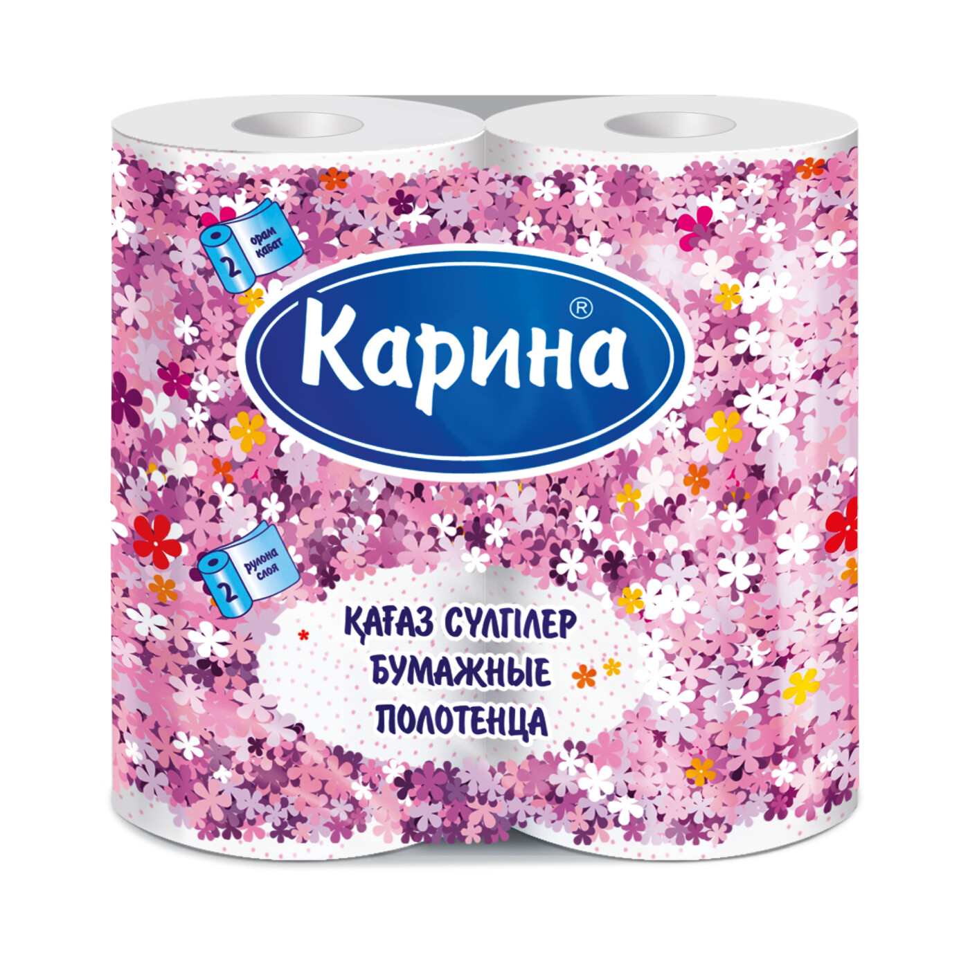 ​Бумажные полотенца «Карина» 22 см
