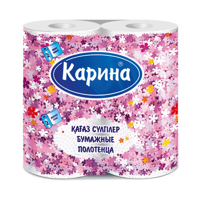 ​Бумажные полотенца «Карина» 22 см