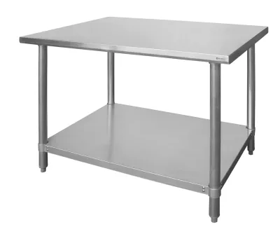 RVS TAFEL / KAST / SCHAP
