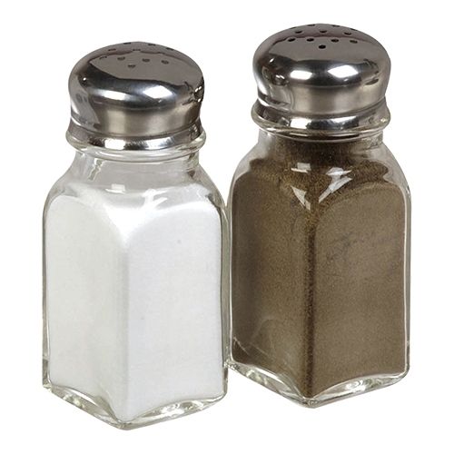 peper &amp; zoutstrooier H.10cm