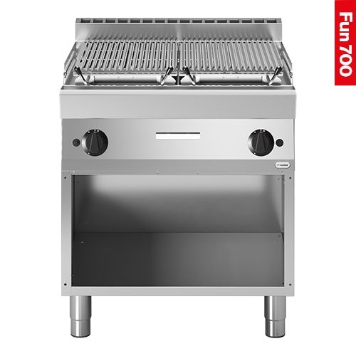 lavasteen grill |2-zones|