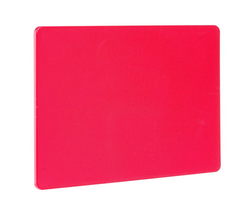 Snijplank HACCP GN 1/1, HENDI, GN 1/1, Rood, 530x325x(H)10mm